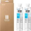 Samsung HAF-CIN-2P/EXP Genuine Refrigerator Water Filter, Reduces 99% of Harmful Contaminants for Clean, Clear Drinking Water, 6-Month Life, Easy Install, Pack of 2