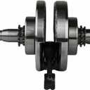RedCap Crankshaft Assembly 17T for GY6 150cc 4-Stroke Engine Fits TaoTao Roketa Kazuma SunL Peace Coolsport Jonway Tank Baja Honda Redcat Scooter ATV Go Kart Moped 125cc-150cc with 17 Sprocket