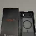 CANSHN Magnetic Compatible with iPhone Air Case(6.5 Inch), Upgraded [Full Camera Protection] [Compatible with Magsafe] [Translucent Matte] Shockproof Phone Cover for iPhone 17 Air Case,Black