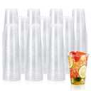 TenderGentle 16 oz Plastic Lids for 16oz Cups - Case of 1000 Lids for Drinks - Good for Coffee, Smoothies, Soda, and More - Compatible with 16 oz Disposable Plastic Cups