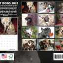 Ugly Dog Calendar 2026 Monthly Wall Calender 12 Month | American Made In The USA