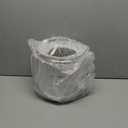 D'Lifeful Kitchen Compost Bin  1.3 Gallon Countertop Farmhouse Compost Container with Lid  Odorless Indoor Food Scrap Pail with 6 Charcoal Filters  Eco-Conscious and Easy to Clean - White