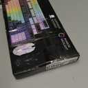 CHONCHOW LED Keyboard and Mouse, 104 Keys Rainbow Backlit Keyboard and 7 Color RGB Mouse, White Gaming Keyboard and Mouse Combo for PC Laptop Xbox PS4 Gamers and Work