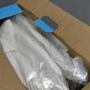 SAVORI Set of 2 Down and Feather Throw Pillow Inserts 12x20 Soft Fluffy Pillow Inserts with 100% Down-Proof Cotton Cover, Decorative Square Cushion Inner for Sofa Couch Bed-White