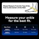 Upgraded Ankle Brace for Sprained Ankle [Stronger Support & Ultra Breathable] Ankle Support with Side Stabilizing Pads, Adjustable Quick Lace Up Ankle Stabilizer for Injury Recovery, Sports, Men&Women