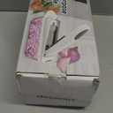 8 Blade All-in-1 Vegetable Chopper Mandoline Slicer with Container, Food Chopper, Onion Chopper, Veggie Cutter for Salad, Kitchen Gadgets Accessories Essentials, White