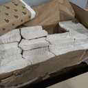 Boardwalk C-Fold Disposable Bathroom Paper Hand Towels, 1-Ply, 11.44 x 10, 200 Sheets/Pack, 12 Packs/Carton, White