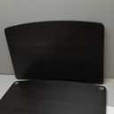 Furinno TURN-N-TUBE TV Riser Stand, 2-Tier Small Elevated No Tools TV Stand, TV Console for TV up to 32 inch, 15.8 x 23.8 x 11, for Living Room, Bedroom, Espresso