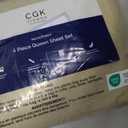 Queen Size 4 Piece Hotel Luxury Bed Sheet Set - Breathable, Cooling, Deep Pocket, Easy-Fit, Soft & Wrinkle Free - Heathered Tan