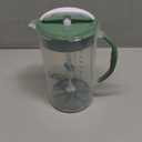 Dr. Brown's Baby Formula Mixing Pitcher with Adjustable Stopper, Locking Lid, & No Drip Spout, 36oz, BPA Free, Olive