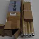HEI! DEAR Gold Curtain Rods 72 to 144 Inch(6-12FT),1 Inch Long Curtain Rod,Adjustable Heavy Duty Curtain Rods,Modern Decorative Drapery Rods,Telescoping Window Single Curtains Rods 36-150",Brass Gold