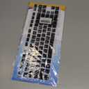 Keyboard Cover for DELL KB216 KB216b KB216t KB216d KB216p Wired & KM636 & Dell Optiplex 5250 3050 3240 5460 7450 705, Dell Inspiron 24" 27" 7700/7790/3475/3670/3477 All-in one Desktop Keyboard -Black