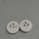 2 Pieces Thermostatically Controlled Outlet, On at 32°F/Off at 50 °F Thermostat Plug Outlet for Winter Chicken Water Coop Heater, Temperature Controllers for Bird Bath Deicer Outdoor