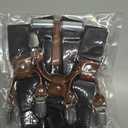 Leather Suspenders, Adjustable Dress Suspenders for Men, for dress pants Jeans Wedding Groomsmen, Adjustable X Back Strap with Swivel Hooks, Stylish and Functional.