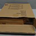 3 Tier Bamboo Corner Shelf, Dish Drying Rack, Plate Organizer, Kitchen Spice Rack for Countertop and Cabinet (Natural), 2 Pack