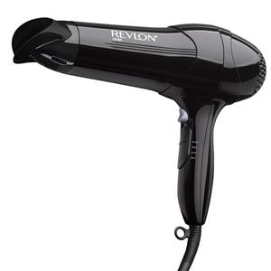 Revlon 1875 Watt Full-Size Turbo Dryer and lightweight Design, Black  Revlon 1875 Watt Full-Size Turbo Dryer and lightweight Design, Black