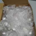 Patelai 30 Pcs Christmas Clear Plastic Fillable Ornaments for Tree Christmas Drink Balls Plastic DIY Hanging Pendant Ball for Crafts Home Wedding Party Decor (50,100 ml)