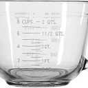 Anchor Hocking Batter Bowl, 2 Quart Glass Mixing Bowl (Clear)