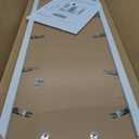 A PLUS MAX 10x30 Picture Frame White Light Weight Wall Mount