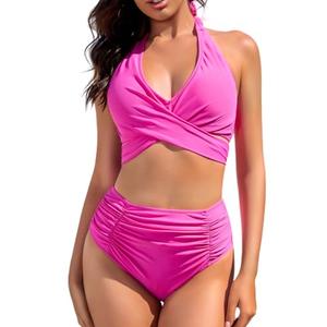 COCOPEAR Two Piece High Waisted Swimsuits for Women Tummy Contro Bikini Sets Adjustable Shoulder Straps Bathing Suit 2025, Size: XL COCOPEAR Two Piece High Waisted Swimsuits for Women Tummy Contro Bikini Sets Adjustable Shoulder Straps Bathing Suit 2025, Size: XL