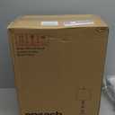 Oneach 27.75” Vintage Farmhouse USB A+C Table Lamps Set of 2 for Living Room Bedroom Traditional Bedside Nightstand Lamp Retro Resin Lamps Linen Shade Nightstand Home Office Antique Black Accent