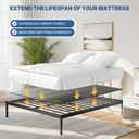 Bunkie Board Queen Size (60x80''), Wood Bed Support Board, Anti-Slip