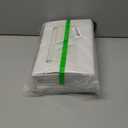 24-Pack 12" x 4" x 3.5" Roll Cake Boxes, Loaf Pumpkin Roll Boxes, White Bakery Boxes with Window, Auto-Popup Pastry Boxes