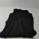 elescat Plus Size Summer Dresses for Women Sleeveless Pockets Beach Tshirt Tank Sundress (XX-Large, 00-solid Black)