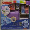 Melissa & Doug Blue's Clues & You! Wooden Mailbox Play Set (27 Pieces), 4 years and up