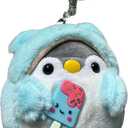 Kawaii Cute Penguin Plush Keychain For Womens Keys And Bags, White, S