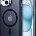 ESR for iPhone 15 Case, Compatible with MagSafe, Military-Grade Protection, Yellowing Resistant, Scratch-Resistant Back, Magnetic Phone Case for iPhone 15, Classic Series, Frosted Black