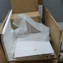 WOPITUES Storage Drawer Cart, Mobile Storage Cabinet, Makeup Storage with 10 Large Clear Drawers, Utility Wooden Rolling Cart on Wheels, for Cosmetic, Art Craft, Office Supplies, Toy, White