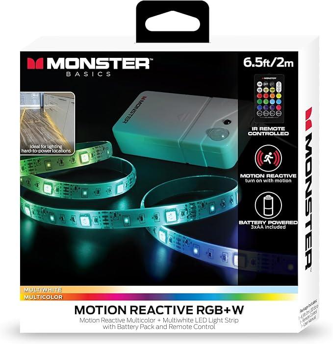 MONSTER™

MULTI-COLOR LED LIGHT STRIPS

WITH REMOTE CONTROL & SOUND ACTIVATION