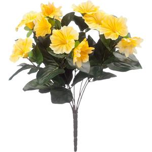 2 Pack OakRidge Petunia Bush Outdoor - Yellow (14")
