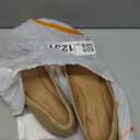 Amazon Essentials Women's Comfortable Round Toe Ballet Flats with Bow (8, Beige)