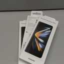 SAMSUNG Z Fold4 Front Protective Film, Phone Screen Protector, Display Shield, High Touch Sensitivity, Anti Scratch& Fingerprint Protection US Version, Transparent, Set of 3