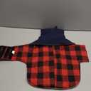 Geyecete Corgi Sweater for Dogs Corgi Clothes,Miniature Corgi Coat,Corgi Jacket for Dogs Warm Waterproof Windproof,High Neckine String Holes-Red-L