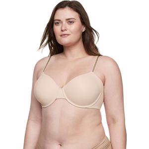 Warner's Women's Side Effects Seamless Underarm-Smoothing Comfort Underwire Lightly Lined T-Shirt Bra Ra3061a (34B), Butterscotch 