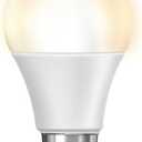 Feit Electric OM60/927CA/AG 60W Equivalent WiFi Dimmable, No Hub Required, Alexa Google Assistant A19 Smart LED Light Bulb, 4.4" H x 2.3" D, 2700K Soft White