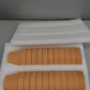 22Pcs 3 Inch Terracotta Pots, Clay Flower Pots Cactus DIY Flower Pots with Drainage Hole,Great for Plants Garden Windowsill Indoor & Outdoor Wedding Favors Gifts