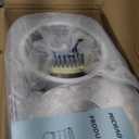 Spin Mop Bucket Deluxe 360 Spinning Floor Cleaning System with 6 Microfiber Replacement Head Refills,62" Extended Handle,4X Wheel for Home Cleaning