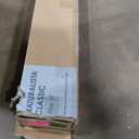 Mellow Naturalista Classic - 12 Inch Solid Wood Platform Bed with Wooden Slats, No Box Spring Needed, Easy Assembly, Queen, Pine