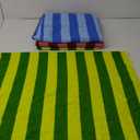 4 Pcs Stripe Beach Towel Bright Color 60"x30"
