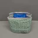 Breast Milk Cooler Bag with Ice Pack Fits 4 Baby Bottles Up to 9 Ounce, Baby Bottle Bag for Nursing Mom Daycare-Green