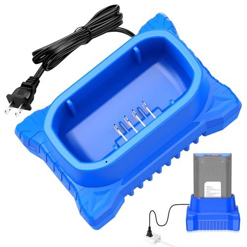 Mini Portable Charger for Kobalt 40V Max Battery, Replacement Charger for Kobalt 40V Cordless Power Tools, Compact Travel Charger with LCD Indicator & Multi Safety Protection