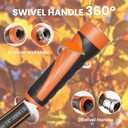 Giraffe Tools 10ft x 5/8" Garden Leader Hose, Heavy Duty Short Hose, Lightweight & Flexible Hybrid Water Hose with Swivel Handle & Male to Female Fittings