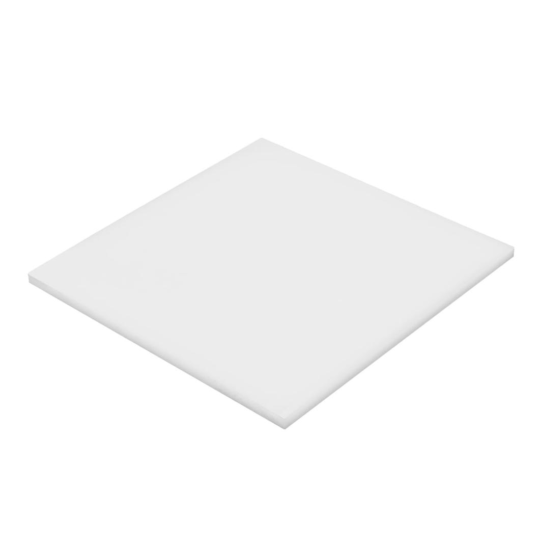 Hdpe Sheet 3/16 Inch Thick, 16" x 16" High Density Polyethylene Board, Thick Plastic Sheet for Craft, Plastic Cutting Board, Heavy Duty Industry