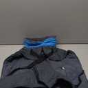 SlowTon Dog Winter Coat, Windproof 3 Layers Thick Warm Fleece Lining Dog Jacket for Cold Weather, Reflective Dogs Apparel with Leash Opening for Medium Large Dogs(Blue,M)