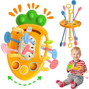Tonberless Baby Easter Toys, Toddler Easter Basket Stuffers, Baby Birthday Gift Basket Essentials Montessori Toys for 18+ Months Infant Boys and Girls