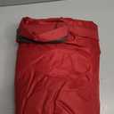 Sattiyrch Upright Christmas Tree Storage Bag,Fits Up to 9 ft Tall Artificial Tree,Heavy Duty 600D Canvas Red Christmas Tree Storage Container with Sleek Zipper and Durable Handles (9 FT)